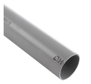 Tubo sanitario 50 mm x1 m PVC