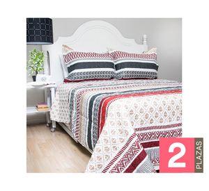 Quilt diseño 2 Deluxe Reversible 2 plazas