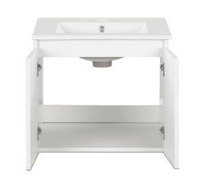 Mueble vanitorio aereo Mónaco 45x50x46.5 cm blanco
