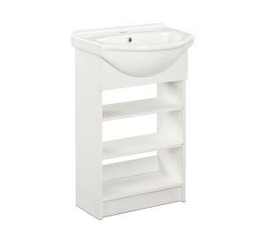 Mueble vanitorio Cannes 84x50x41 cm 2 repisas