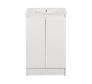 Mueble vanitorio Lisboa zócalo 82x50x46.5 cm blanco