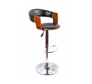 Silla bar Bosco negro/café M+Design