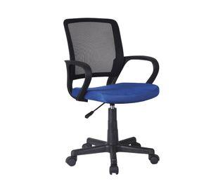 Silla de escritorio negro/azul M+Design