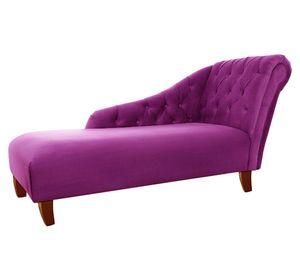 Sofá 1 cuerpo Chaise Longue derecho felpa