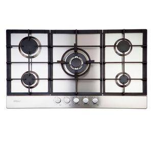 Encimera a gas 5 quemadores Design 90 BUT inox FDV