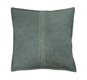 Cojín decorativo Deslavado verde 45x45 cm