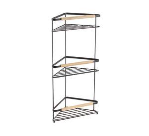 Organizador baño 3 pisos triangular