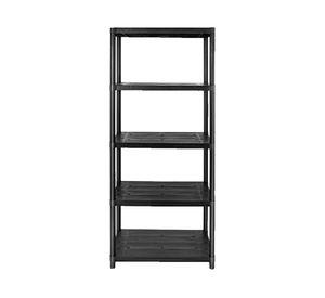 Repisa 5 Niveles negro 190x71x38 cm
