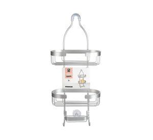 Organizador ducha colgante satinado