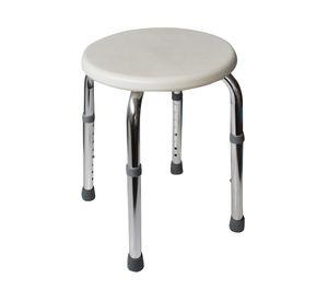 Asiento de baño circular 38x33x33 cm blanco