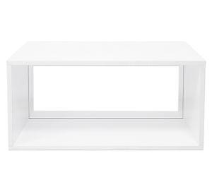 Estante modular Alto doble blanco 34.5x64.5x30.2 cm