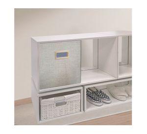 Estante modular Alto doble blanco 34.5x64.5x30.2 cm