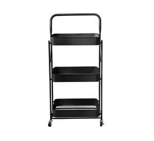 Carro bar Plegable negro