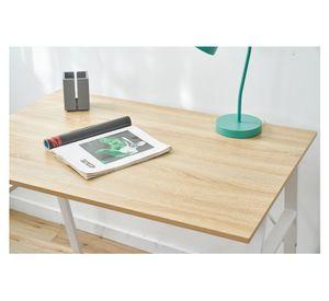 Escritorio Sienna blanco/natural 75x100x70 cm