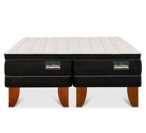 Dúplex Lite 75x190 cm + topper 2 plazas