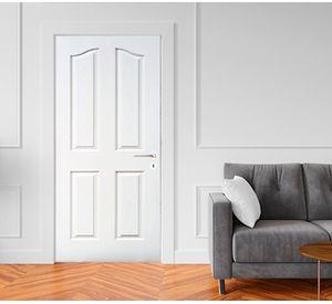 Puerta pre pintada Maullin HDF 80x200 cm