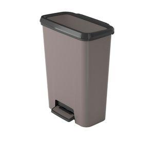 Basurero Compatta gris 50 lt