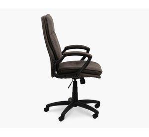 Silla home office York gris oscuro