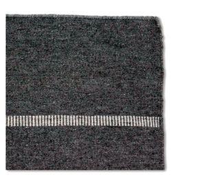 Alfombra Aconcagua lana gris oscuro 200x300 cm