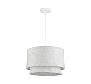 Pantalla de lámpara colgar 40 W E27 Cantabria natural