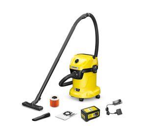 Aspiradora inalámbrica polvo/agua WD 3-18 amarillo 18V
