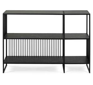 Arrimo medio rectangular Liverpool negro
