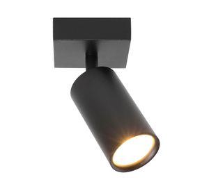 Lámpara de techo 50W GU10 luz led Harper negro