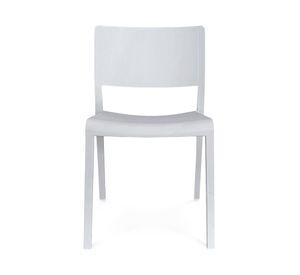 Silla Niza gris claro 81x48x54 cm