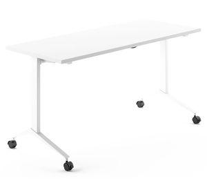 Escritorio Space plegable blanco 74.5x120x60 cm