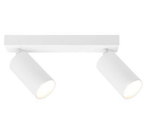 Lámpara de techo 50W GU10 2 luces led Harper blanco