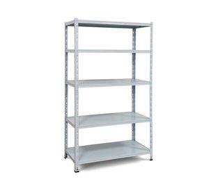 Estante metalico organizador Selectivo blanco 4 niveles 500 kg