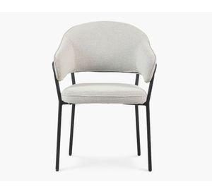 Silla oficina Stanford gris claro