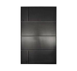 Espejo Lucerna 85x2.5x140 cm negro