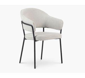 Silla oficina Stanford gris claro