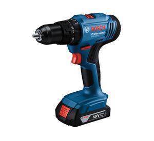 Taladro inalámbrico percutor/atornillador GSB 183 + batería 18 V 2.0 Ah + cargador GAL 18 V-20 + maletín