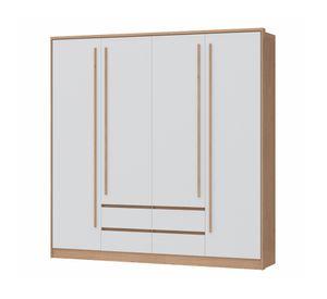 Clóset 4 puertas Astor blanco 220.5x219.4x47 cm