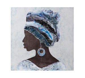 Canvas con tela 60x60 cm D2