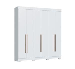 Clóset 6 puertas Opus blanco 203x184.2x47 cm