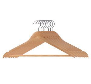 Colgador madera 8 piezas