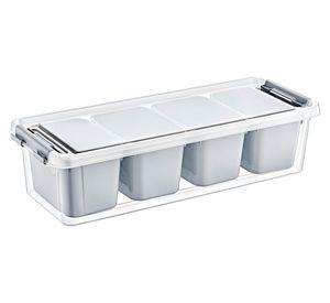 Caja organizadora 4 cestos 3.5 litros