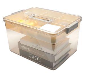 Caja organizadora con bandeja botiquín 15 lt