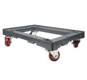 Soporte canastos 4 ruedas Heavy Duty