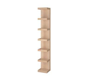 Repisa pared Vertical 7 niveles natural