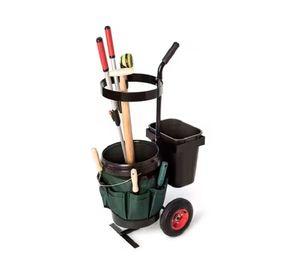 Carro organizador multiusos bolsillos 100x57x38 cm