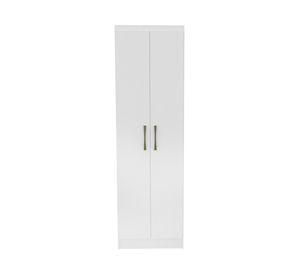 Clóset 2 puertas Queen blanco 183x55x35.5 cm