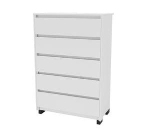 Cómoda Coímbra blanco 5 cajones