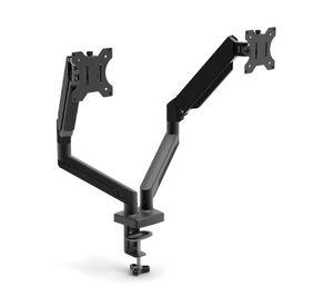 Soporte para monitor Office doble negro