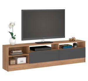 Rack TV 75" Moyan café/grafito
