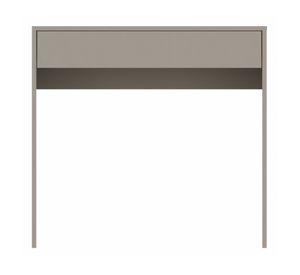Escritorio Infinity gris 1 cajón