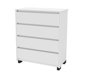 Cómoda Coímbra blanco 4 cajones